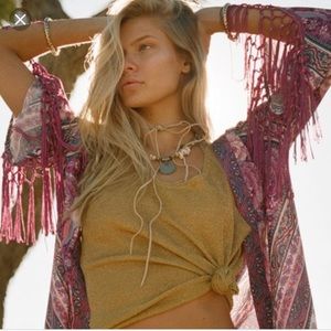 Arnhem Azalea Kimono in pink